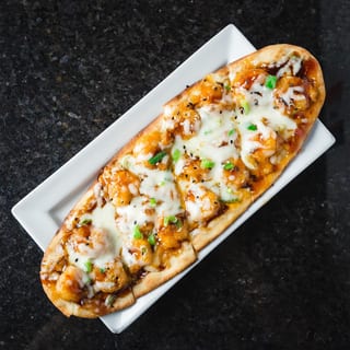 Spicy Shrimp Flatbread
